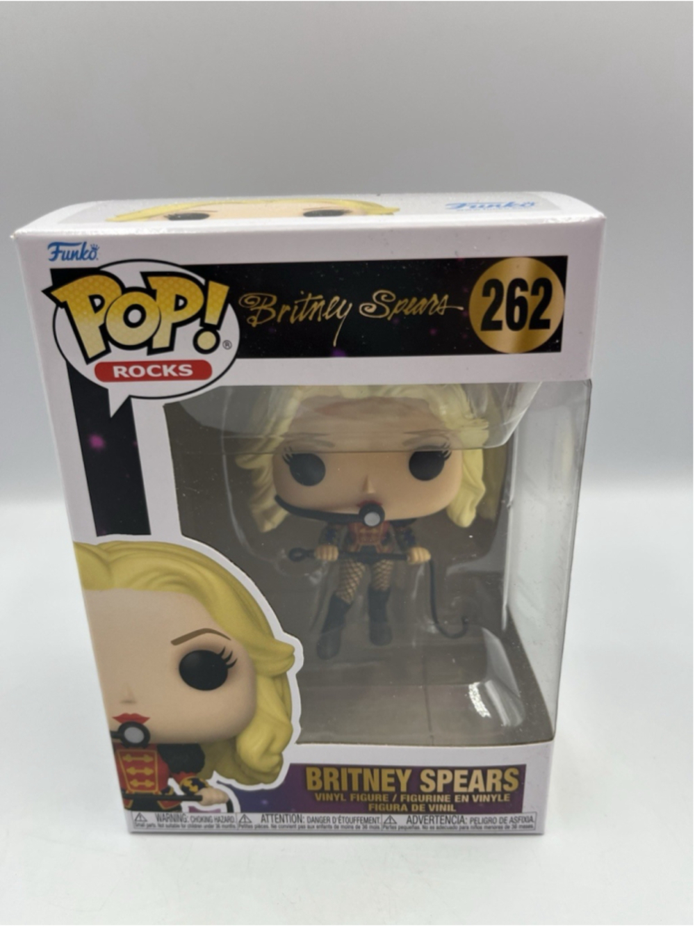Funko Pop! Britney Spears Circus #262 GREAT COLLECTIBLE SEE ALL